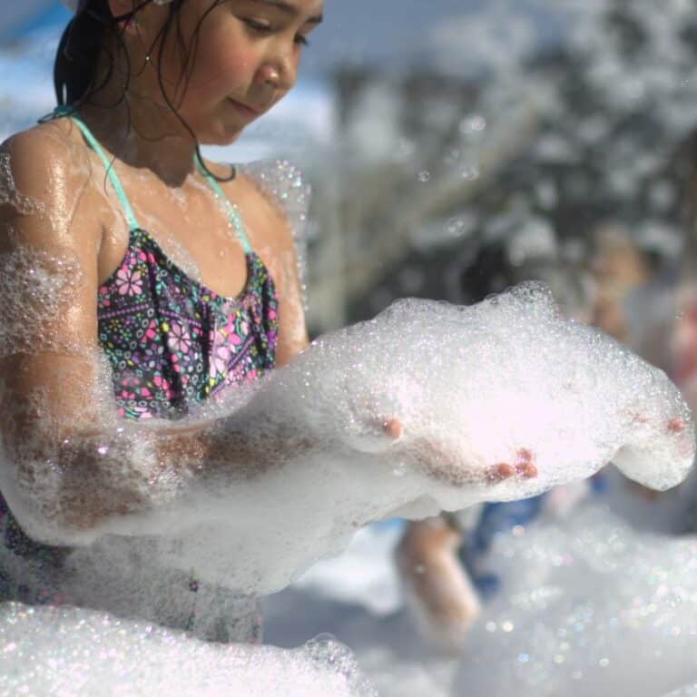 Spring Hill Foam Party Birthday Fun e1711565095357