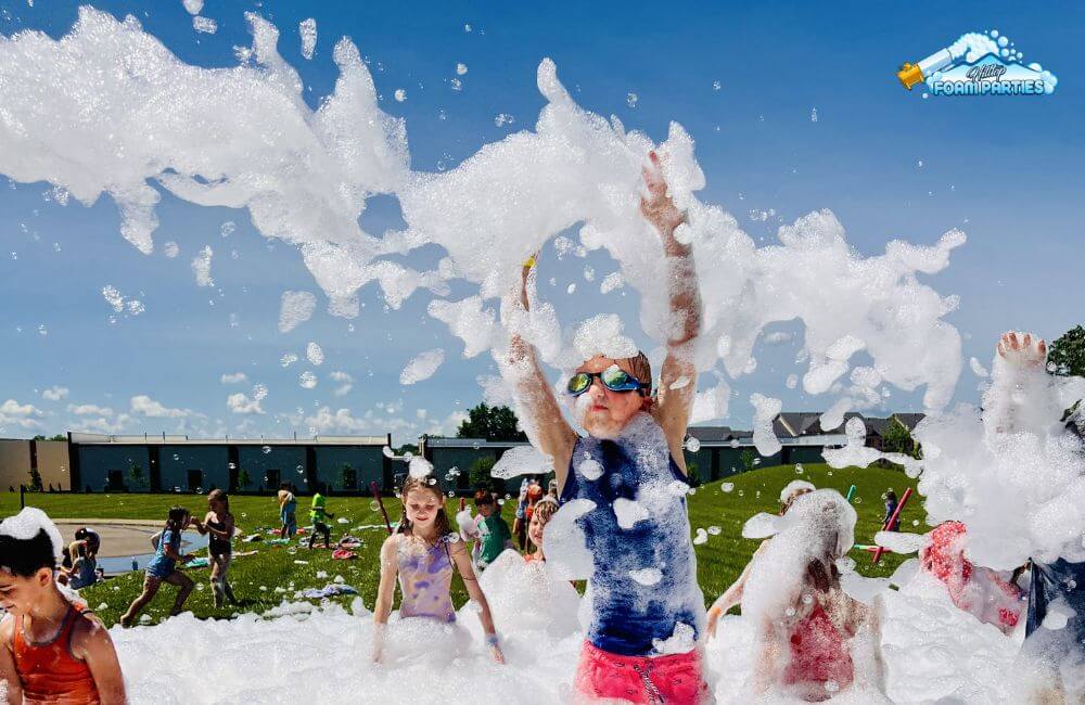 Benefits of interactive play - interactive games for foam parties