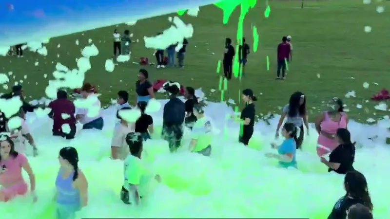 Glow Foam Party Ideas for a Night Event video